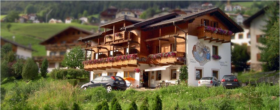 Aparthotel Garni Salegg Ortisei Exteriér fotografie